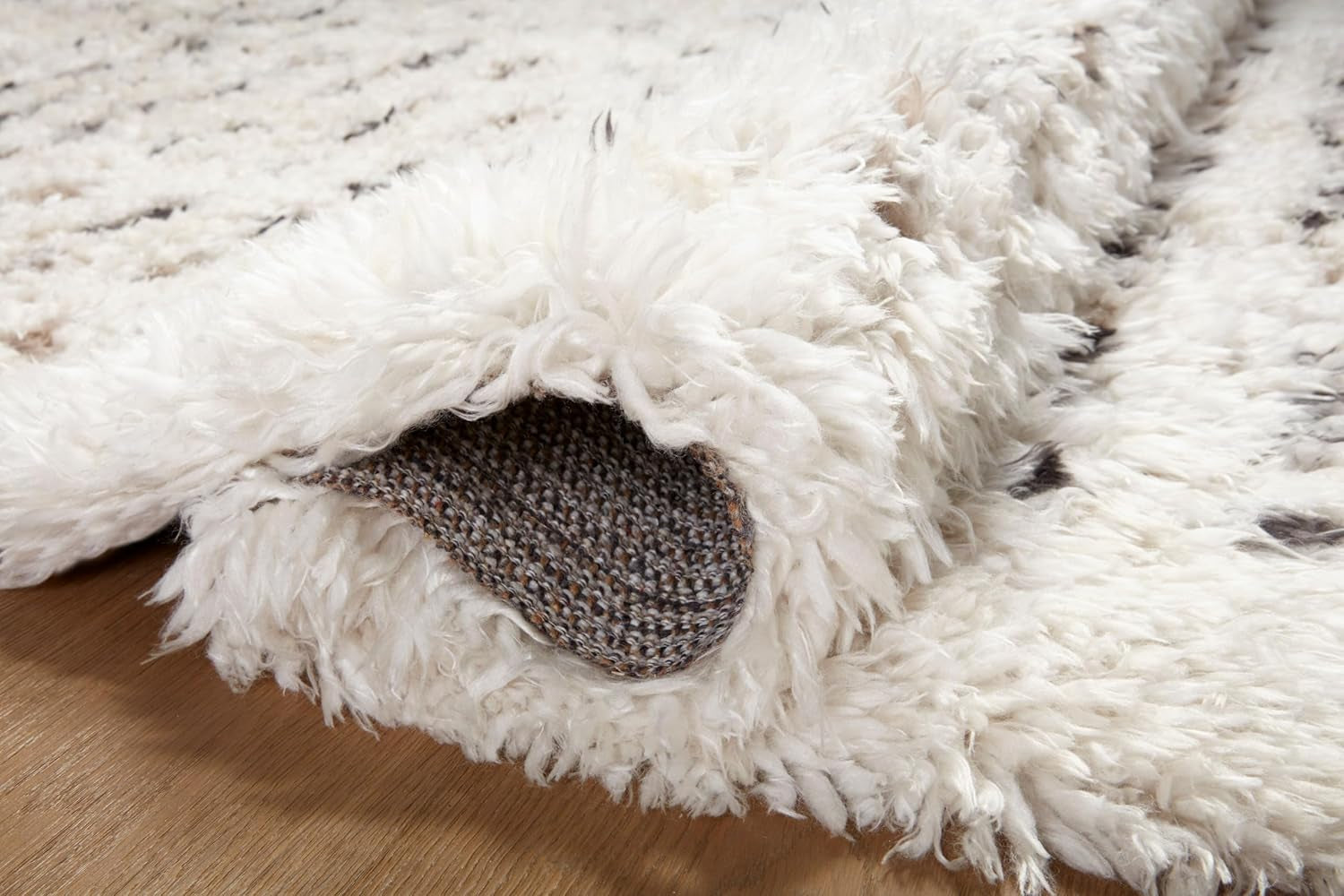 Luxurious Angela Rose Amira Collection Ivory & Multi Area Rug - Extra Plush 9'2" x 12'6" Moroccan Design for High Traffic Living Room, Bedroom, Entryway & Hallway Decor