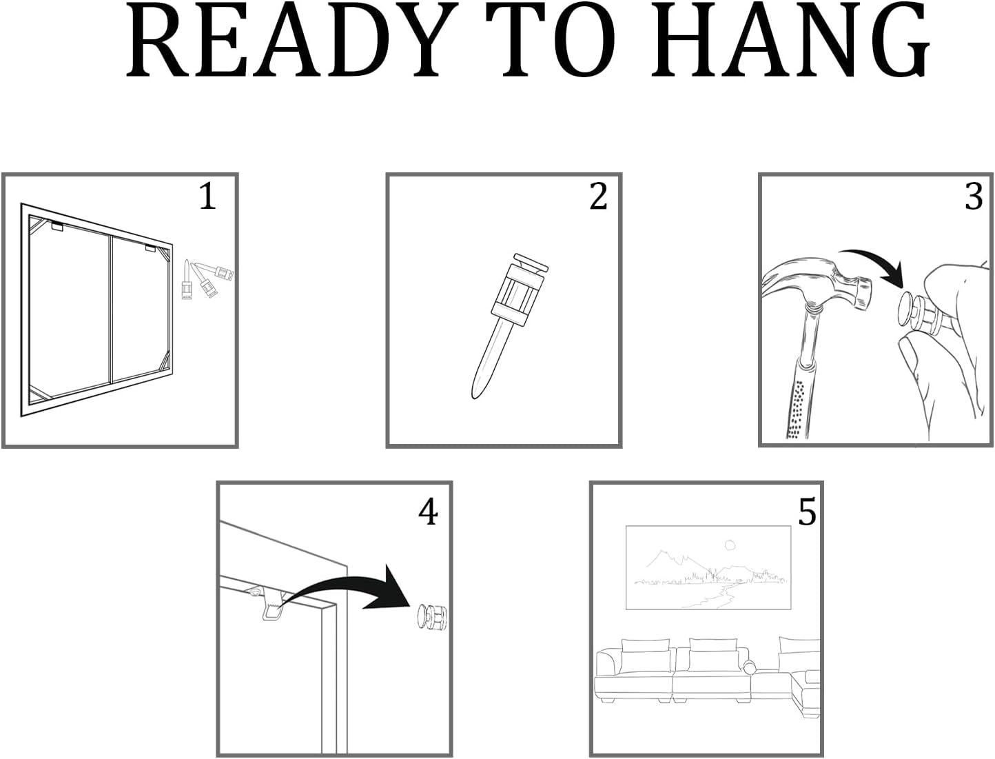 Framed Brown Abstract Canvas Wall Art - Modern Decor for Living Room, Kitchen, Office, and Bedroom - 24x48 Wood Framed Prints