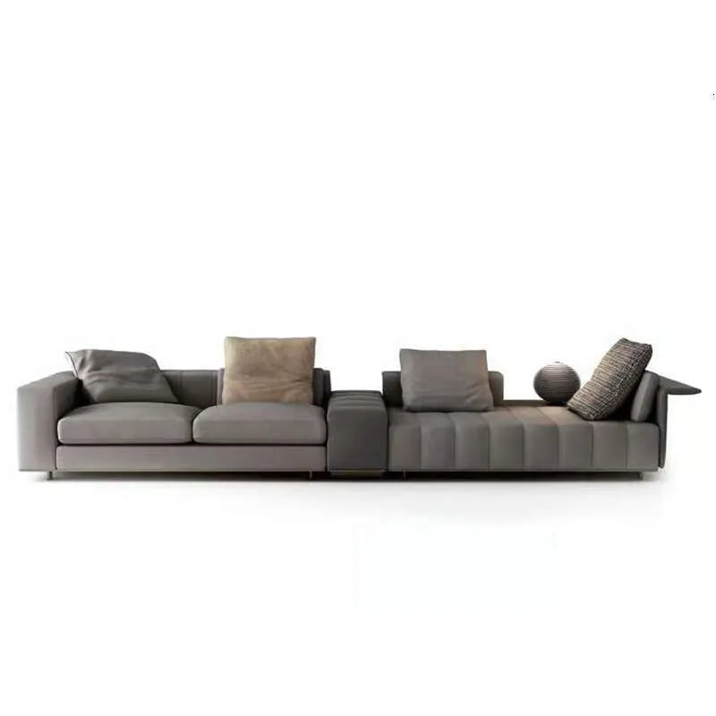 Stylish WBERT Italian Design Modular Fabric Sectional Sofa Set for Versatile Living Room Spaces