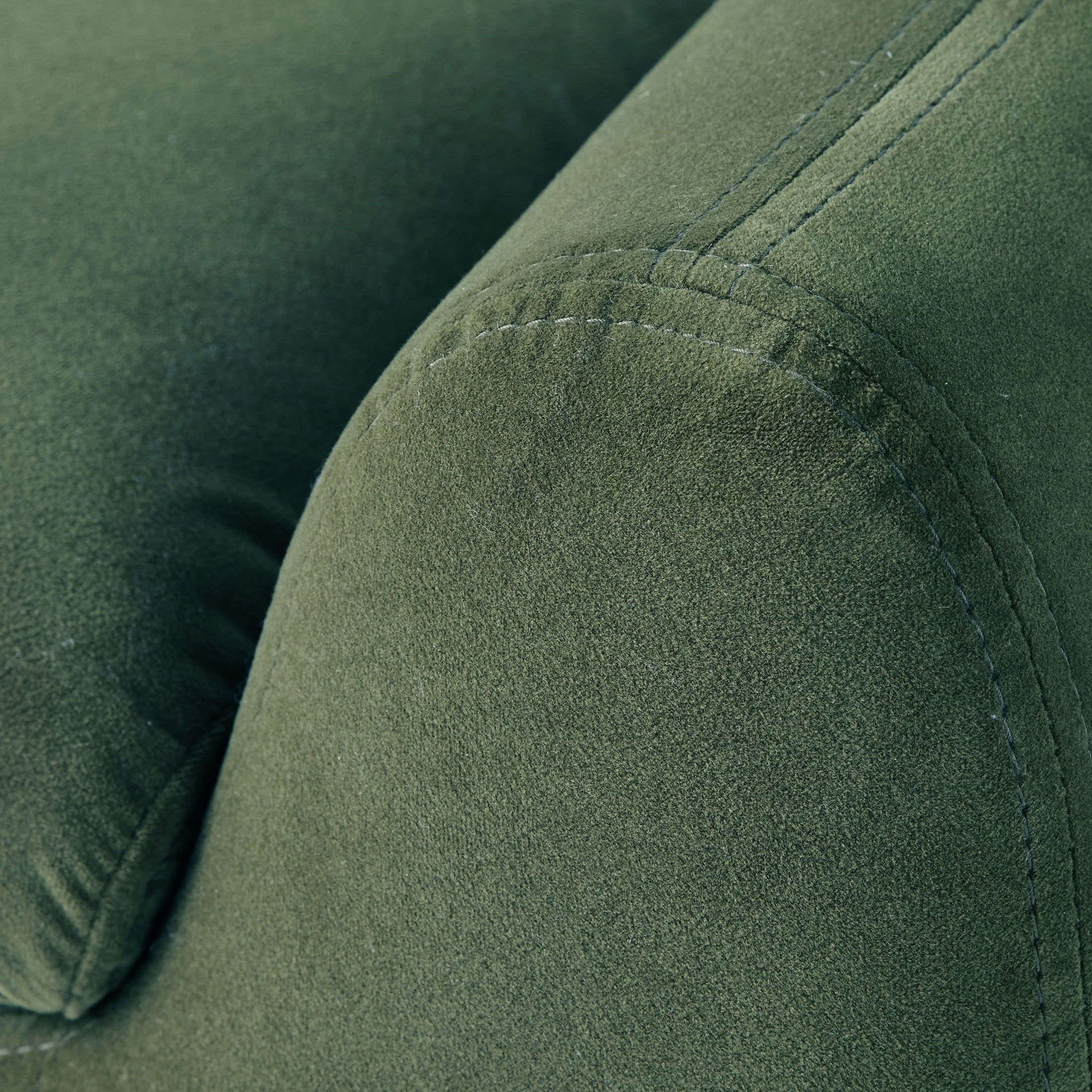 Emerson Olive Curvy Accent Chair - Stylish and Comfortable Addition to Your Space