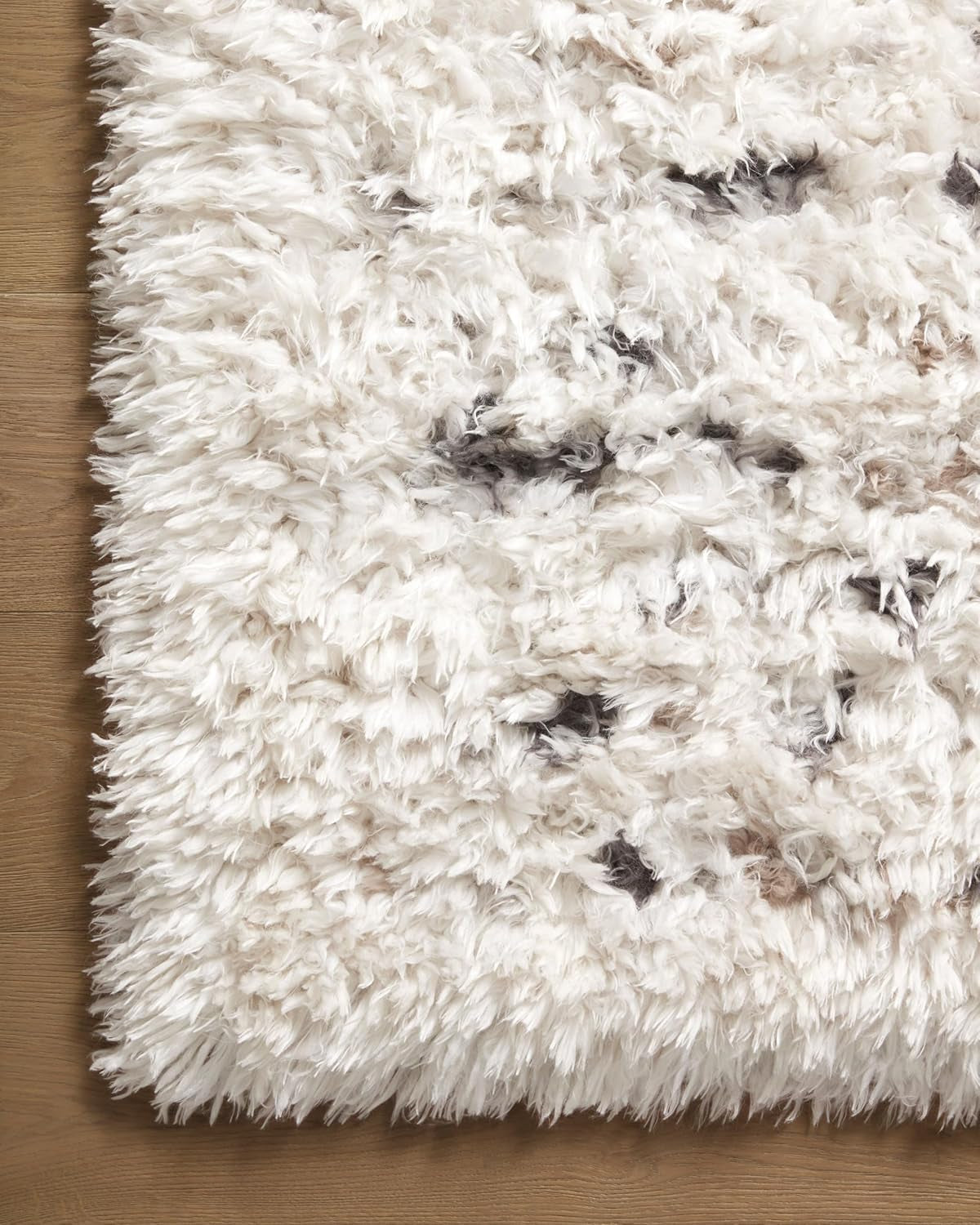 Luxurious Angela Rose Amira Collection Ivory & Multi Area Rug - Extra Plush 9'2" x 12'6" Moroccan Design for High Traffic Living Room, Bedroom, Entryway & Hallway Decor