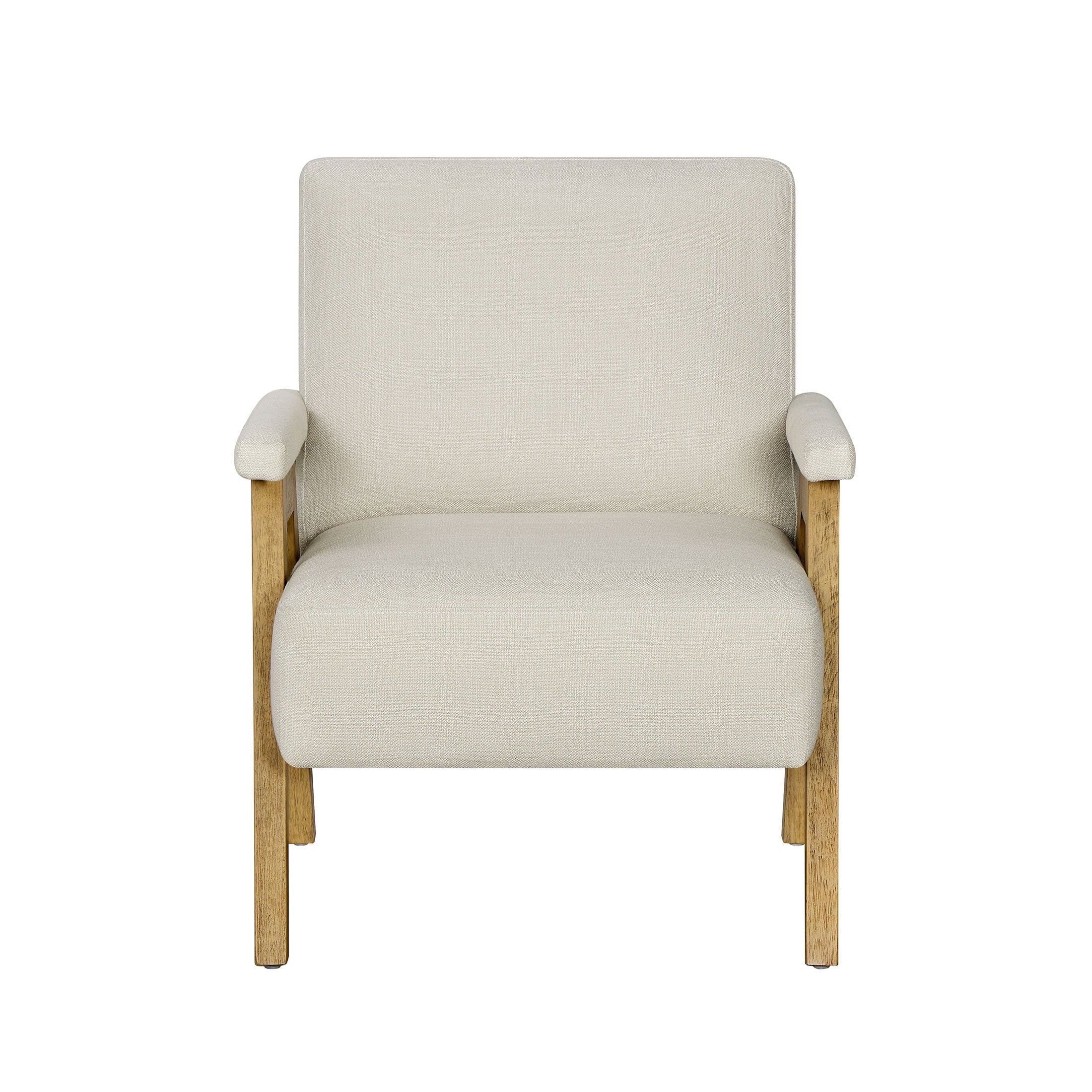 Stylish Cream Ezra Accent Chair for Your Living Room