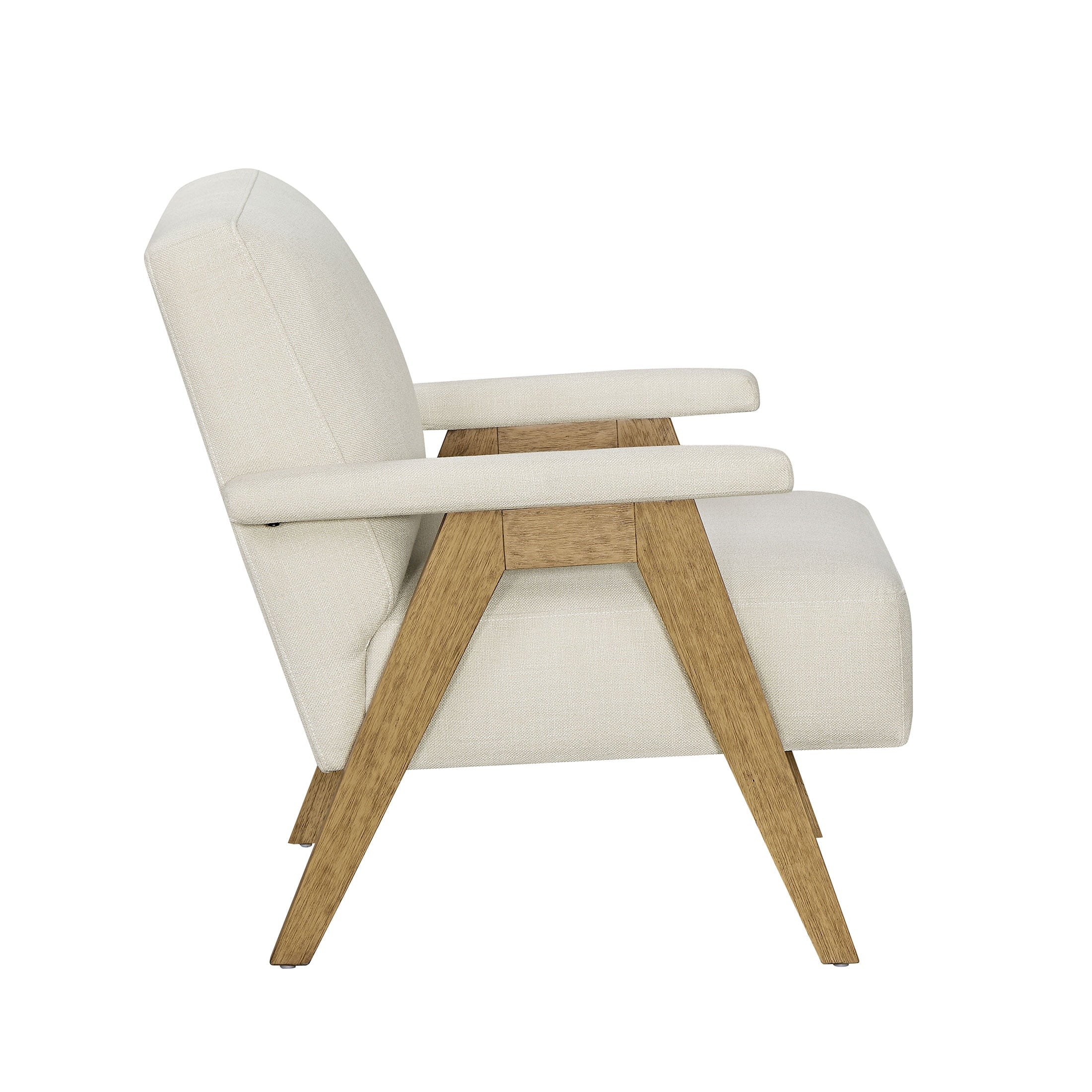 Stylish Cream Ezra Accent Chair for Your Living Room