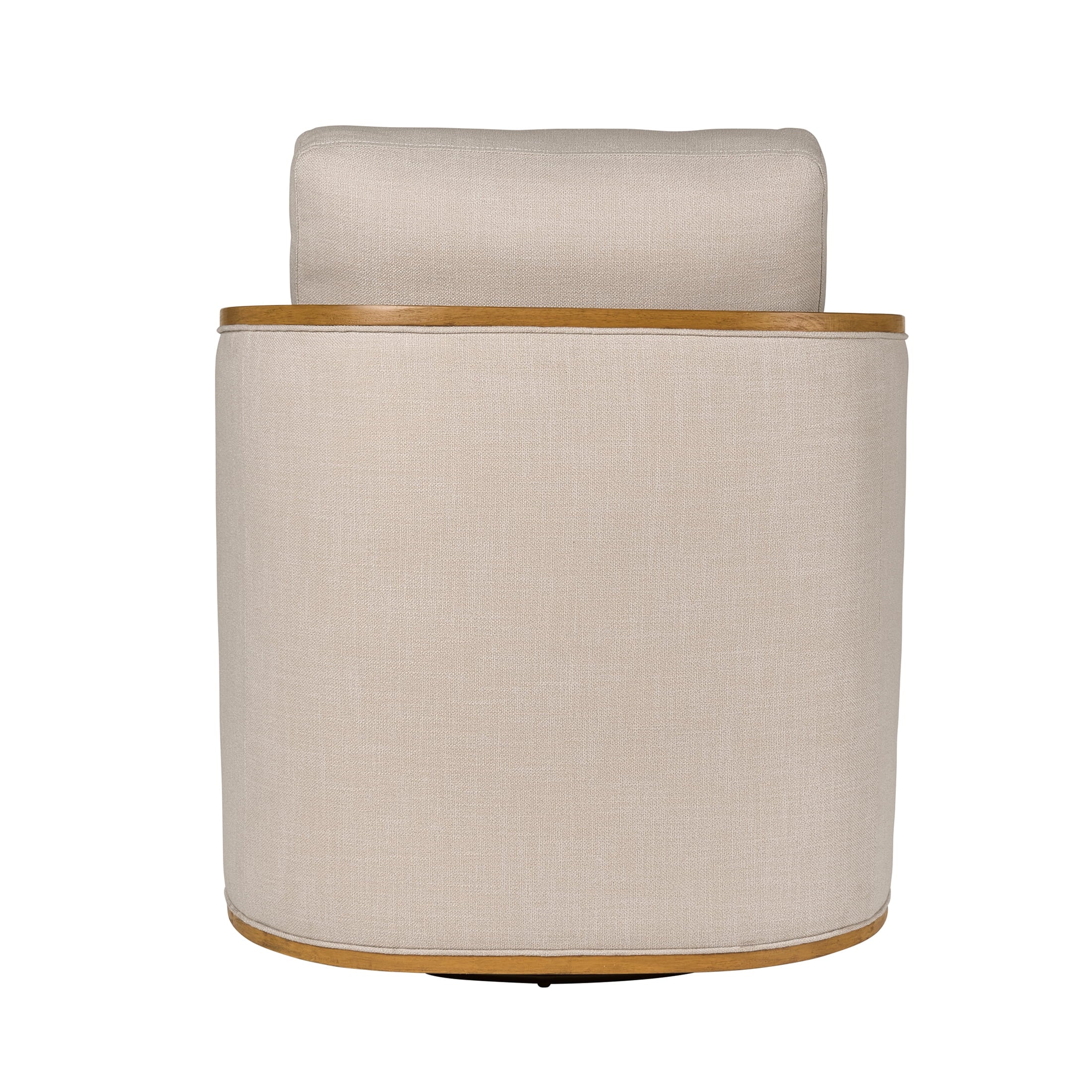 Elegant Cream Windsor Swivel Accent Chair for Stylish Living Spaces