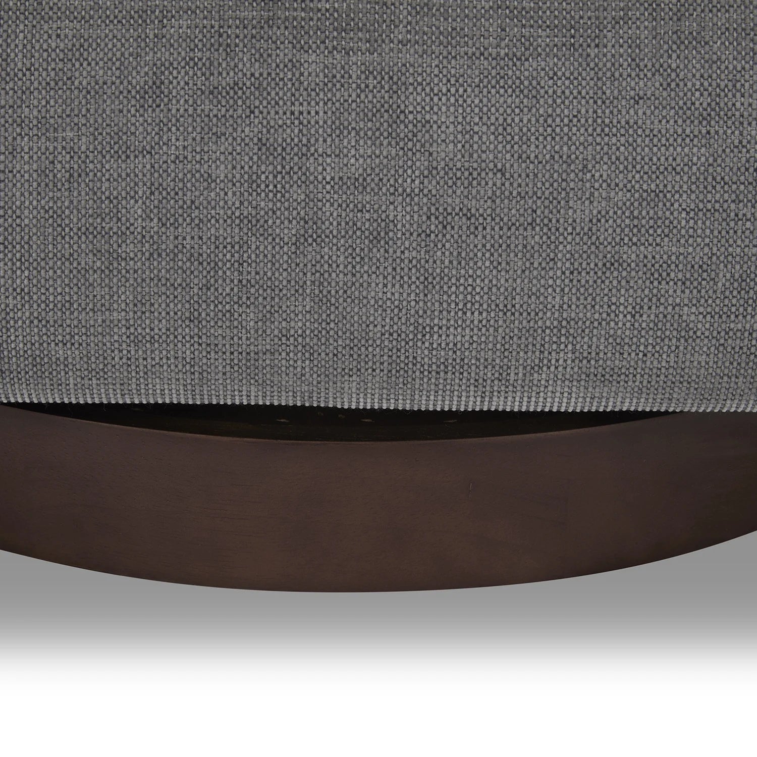 Stylish Gray Bradford Wooden Base Swivel Accent Chair for Modern Living Spaces