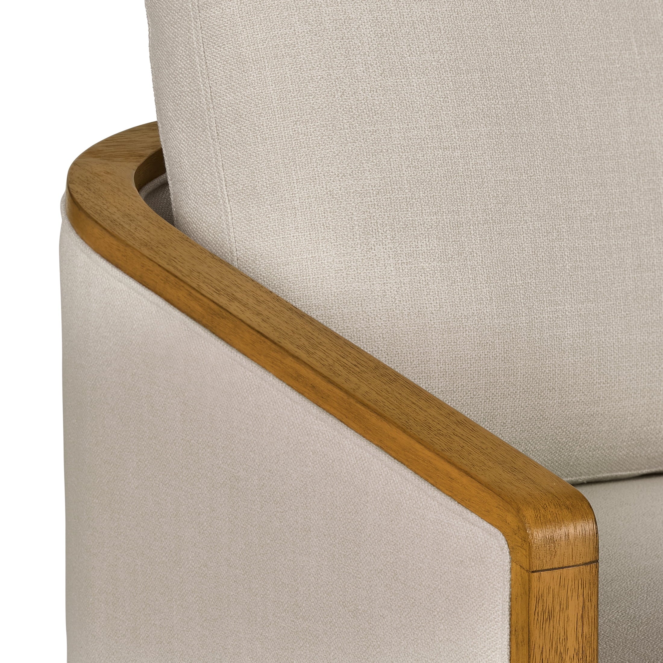 Elegant Cream Windsor Swivel Accent Chair for Stylish Living Spaces