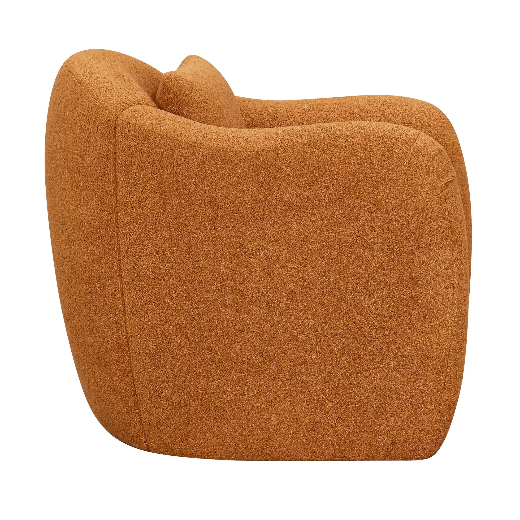 Barrymore Teddy Accent Chair - Luxurious Butterscotch Shearling by Drew Barrymore