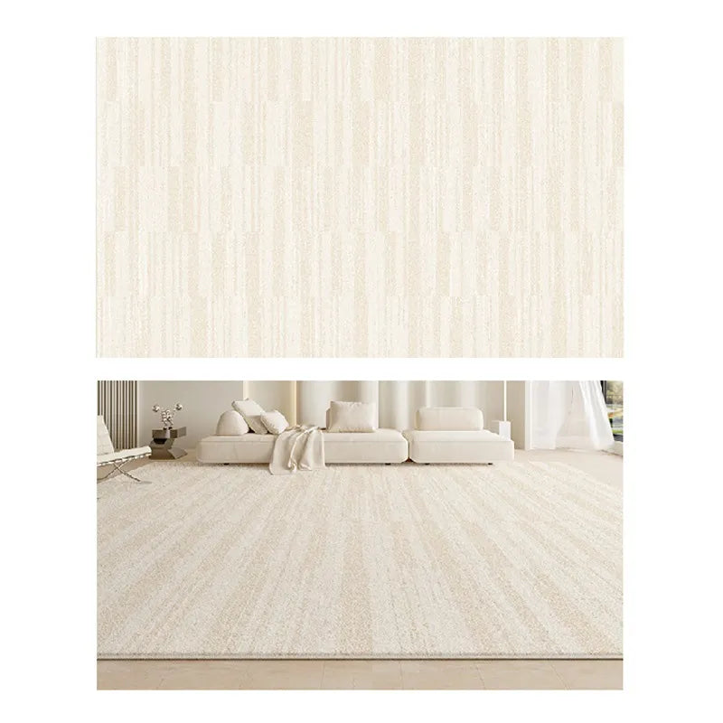 Luxurious Italian Minimalist Carpet - Thick, Non-Washable & Erasable for Stylish Living Room & Bedroom Decor