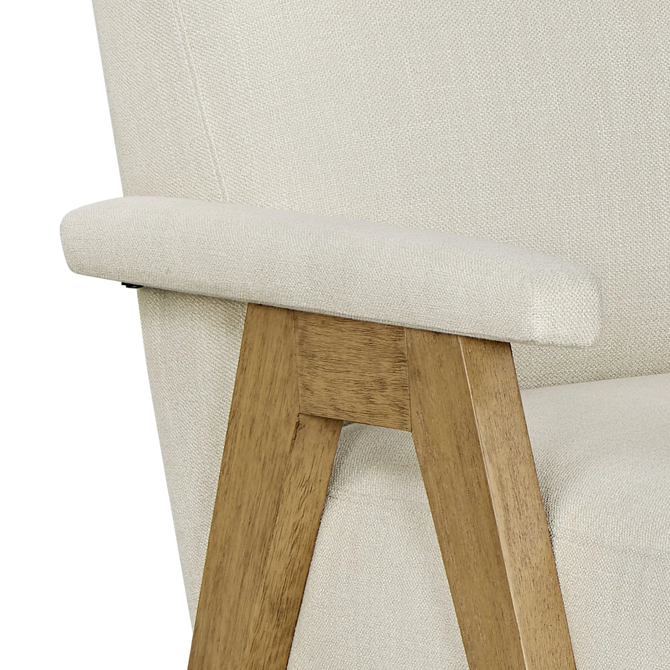 Stylish Cream Ezra Accent Chair for Your Living Room