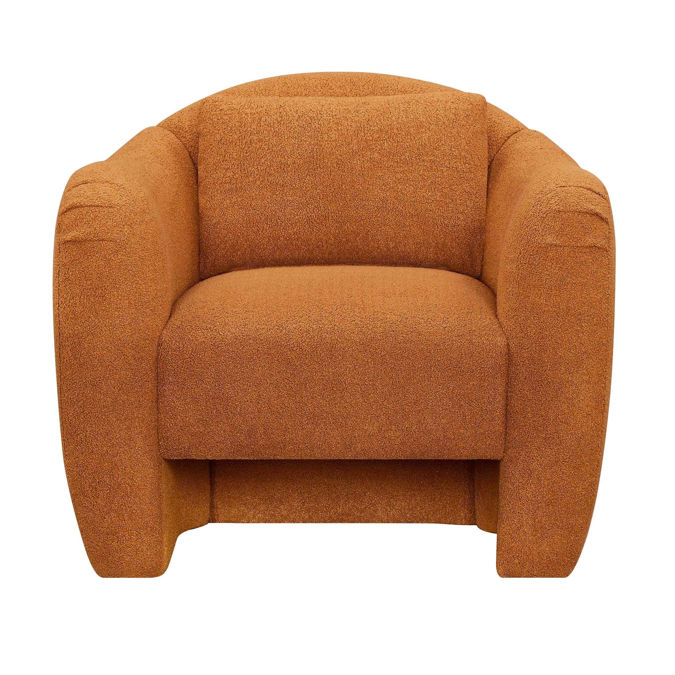 Barrymore Teddy Accent Chair - Luxurious Butterscotch Shearling by Drew Barrymore