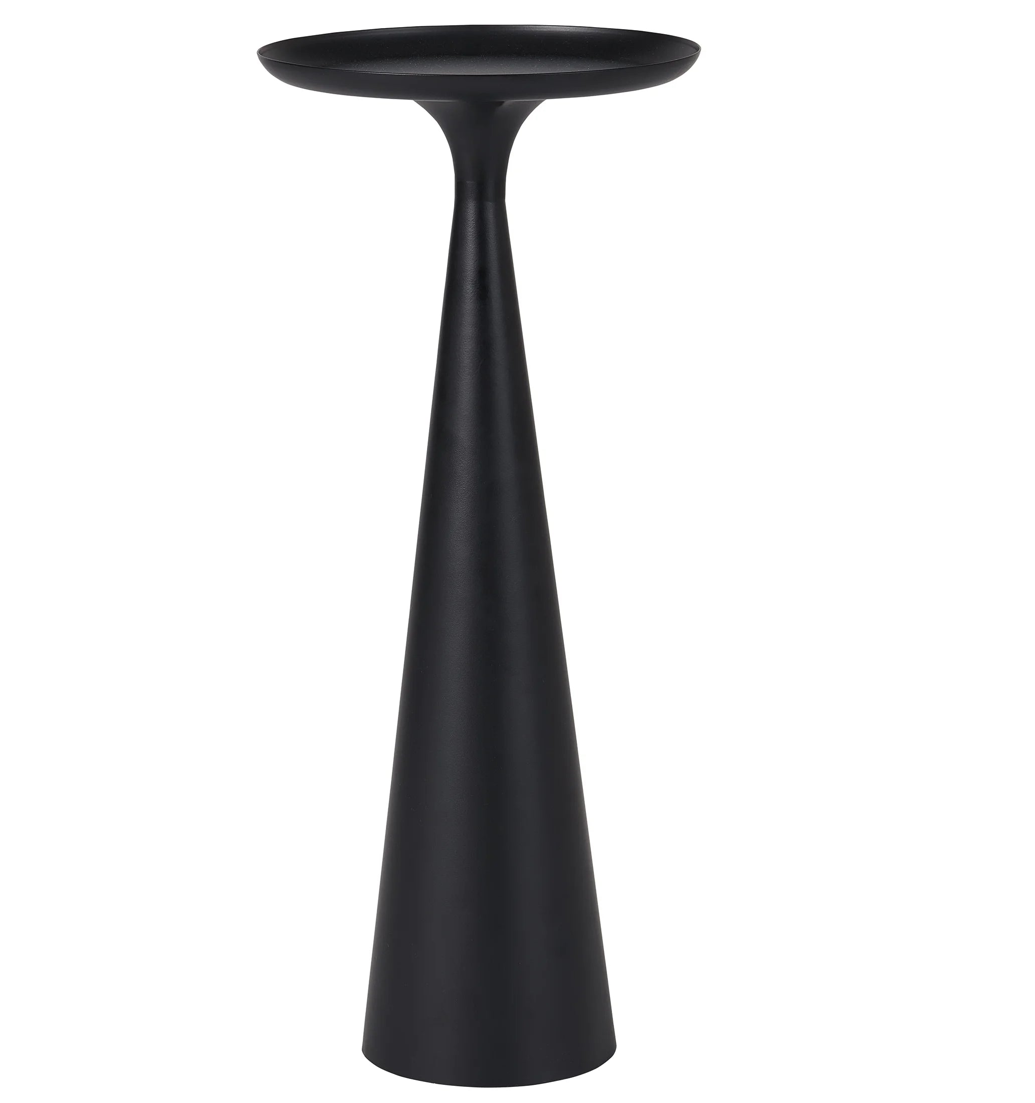 Sleek Black Truitt Drink Table – Perfect for Any Space!