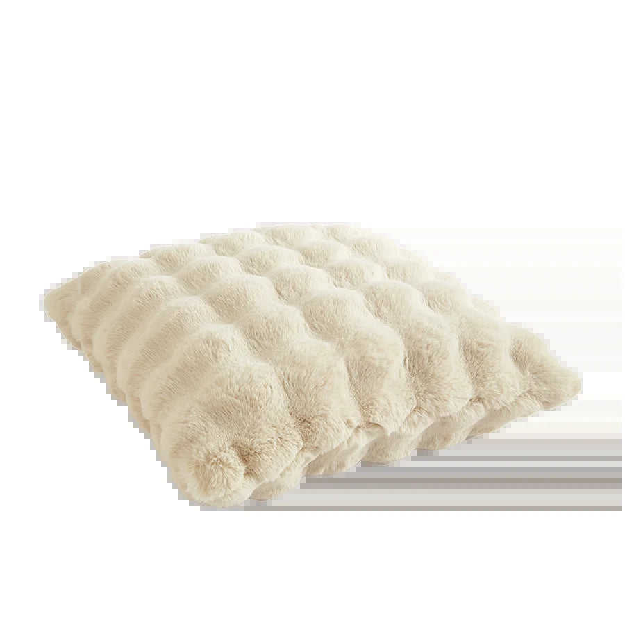 Elevate Your Space with the Stylish 22" x 22" Bubble Fur Decorative Throw Pillow by Better Homes & Gardens