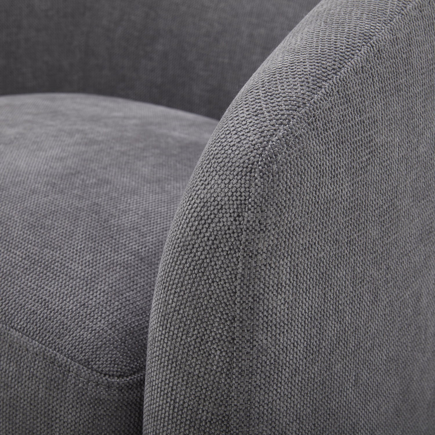Stylish Gray Bradford Wooden Base Swivel Accent Chair for Modern Living Spaces