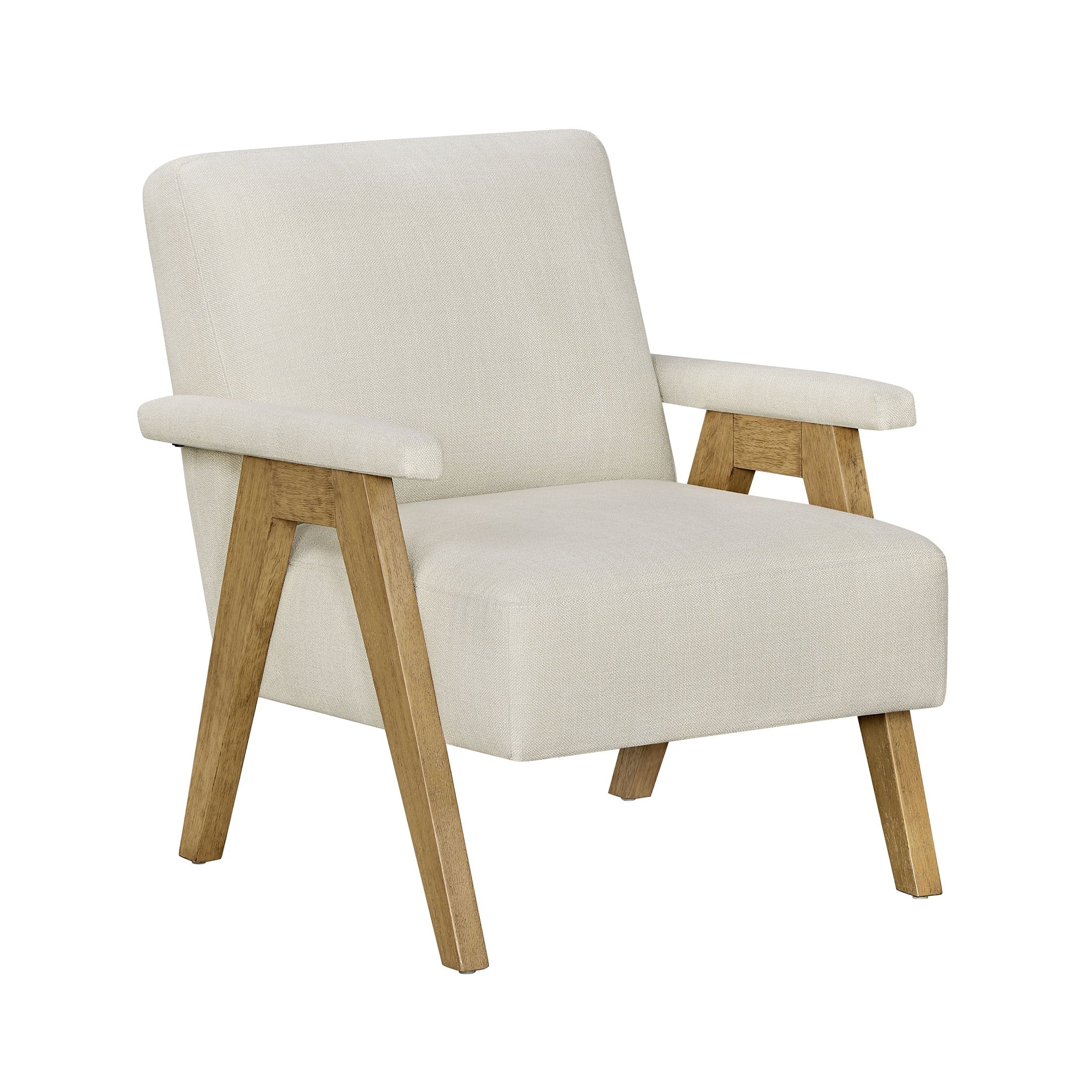 Stylish Cream Ezra Accent Chair for Your Living Room