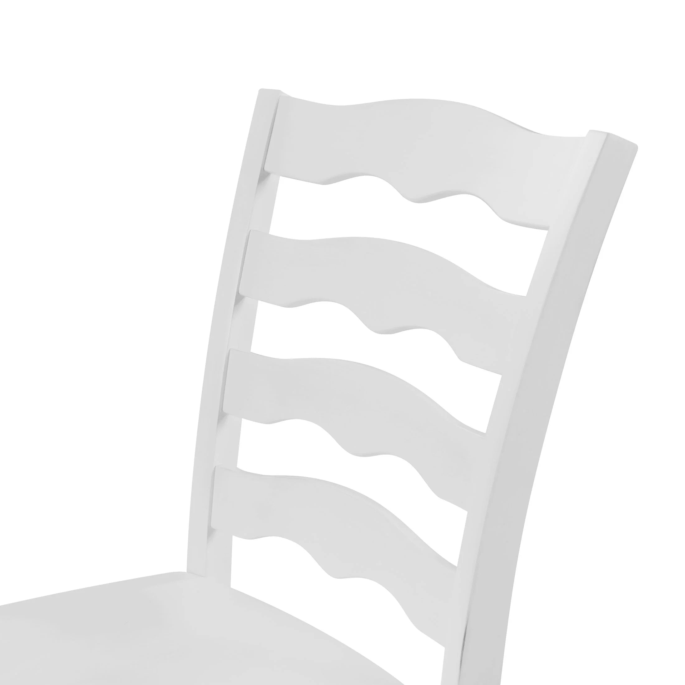 Pioneer Woman Harper White Solid Wood Dining Chairs - Set of 2
