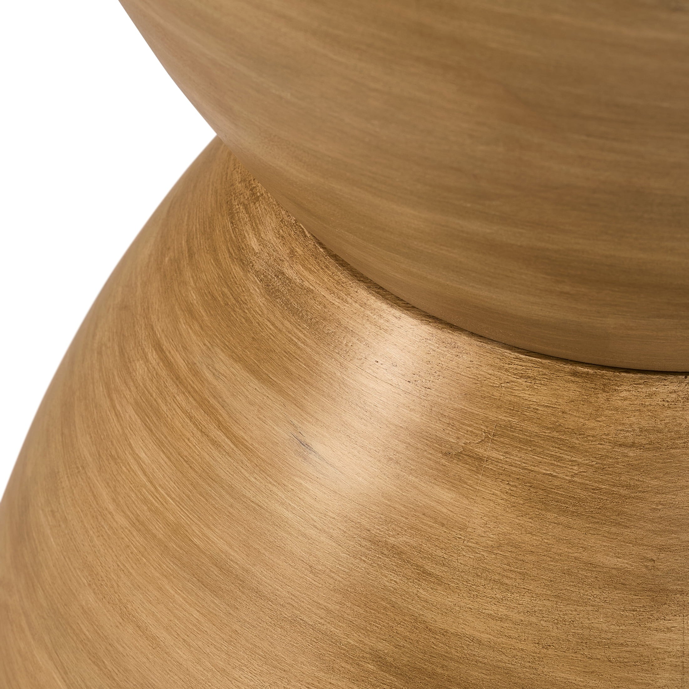 Stylish Light Honey Finish James Wood End Table - Perfect for Any Living Space!