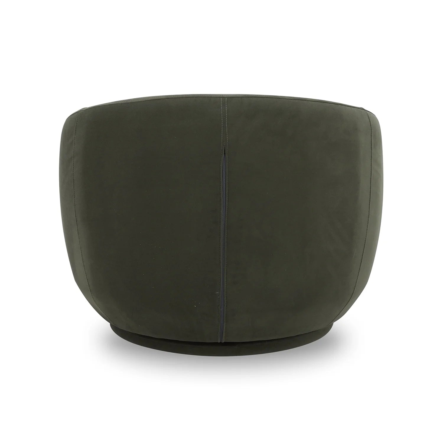 Luxurious Olive Velvet Mira Swivel Accent Chair